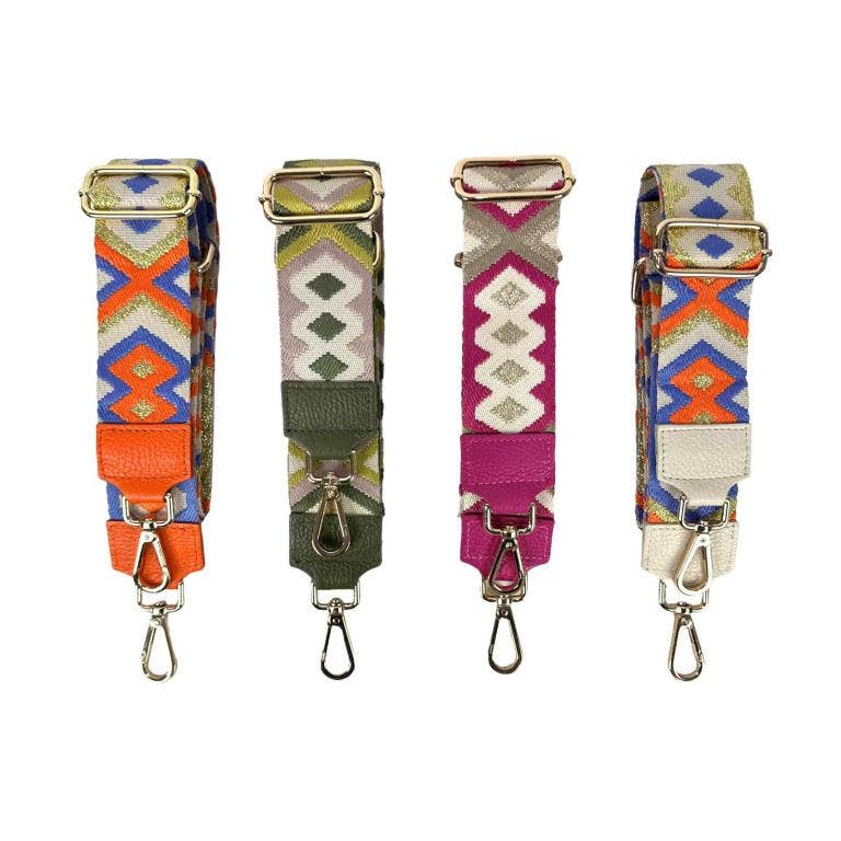 Chenson & Gorett - Wholesale Bag Strap - Women's - Bag Strap with Silver or Gold Clip, per pack7