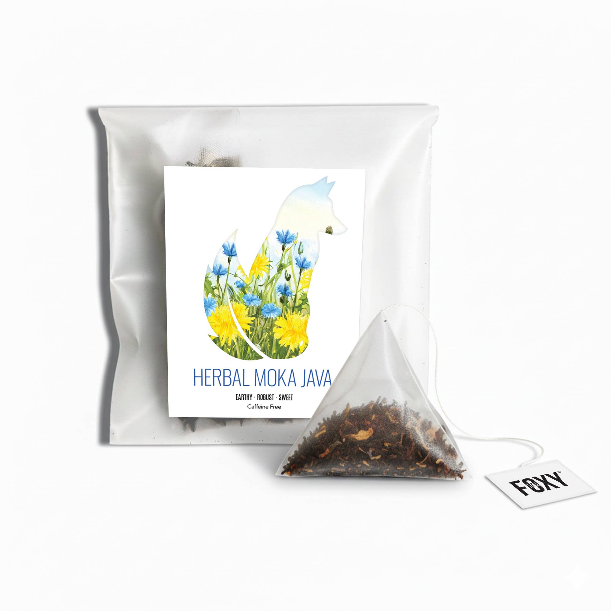 Foxy Tea® – Engroshandel Løs te – Pyramide-tepose til én kop (individuelt indpakket)42