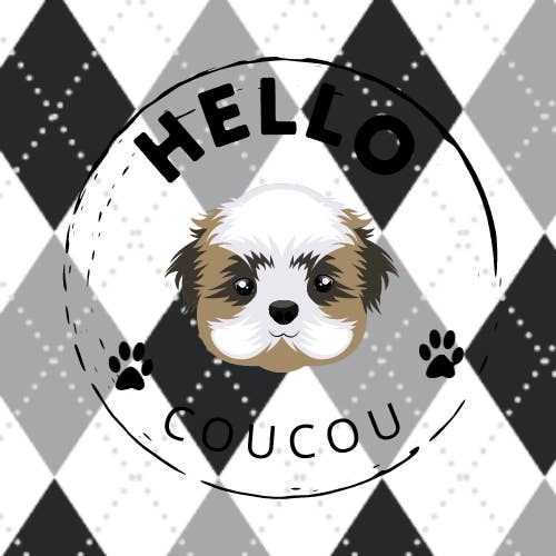 Hello Coucou - Wholesale Pet collar – Cat/dog - Fishin' For Treats - Collar with Bell Dog Cat Puppy Kitten2