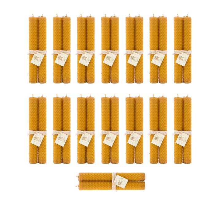 L'ABELLAMEL Candles 15 Packs of 2 Units 7.87x1.18 Inch for wholesale by L'abella Miel EEUU
