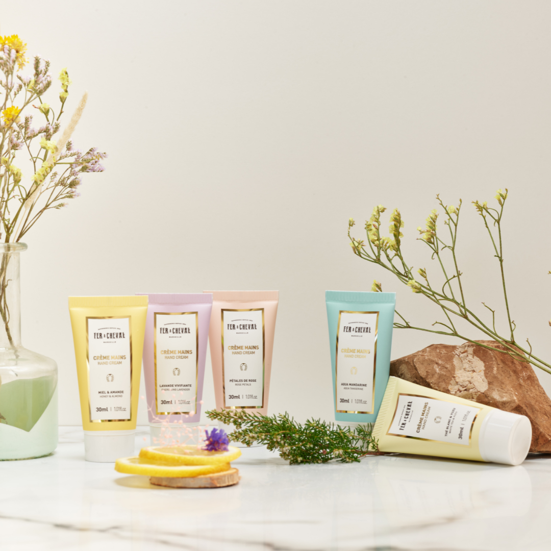 Fer à Cheval US - Wholesale Hand Cream/Lotion - Perfumed Hand Cream Aqua tangerine 1,01 fl oz - +99% natural1