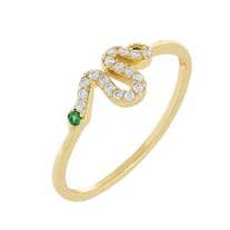 Modern Opus - Wholesale Multi-Stone Ring - Cz Snake ring