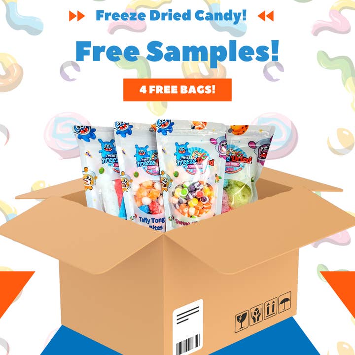 The Freeze Dried Candy Store - Wholesale Hard Candy - FREE Freeze Dried Candy Sampler Box!