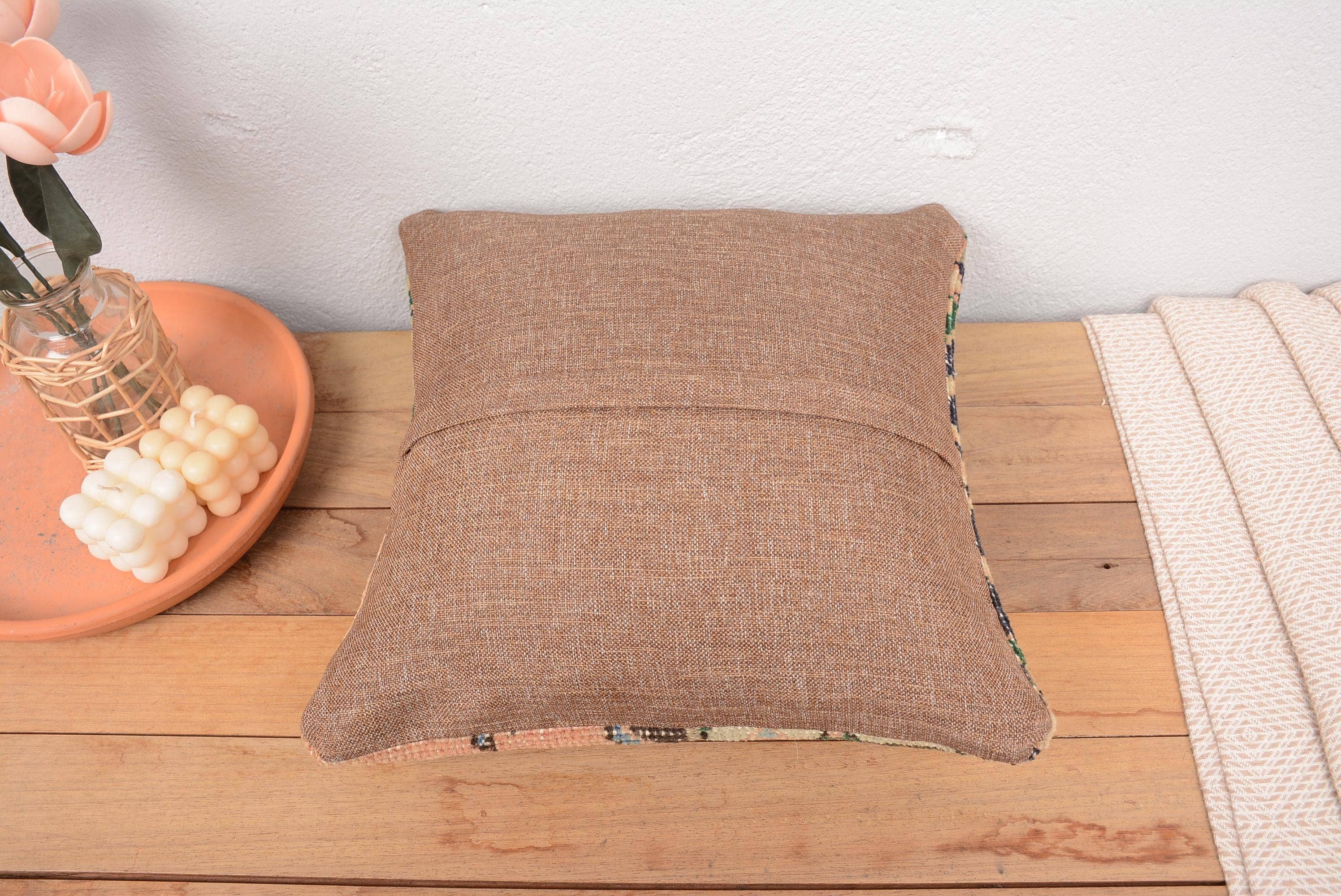 Kilim Pillow Decors - Wholesale Throw Pillow Cover - Vintage Kilim Boho Pillow Sham Cover 16x16 Home Decor5