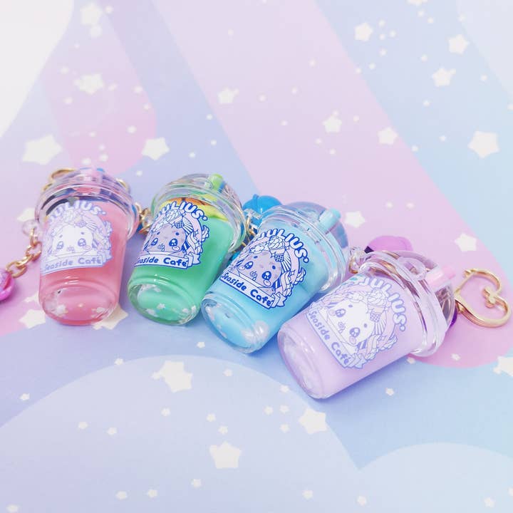 Julius' Strandcafé - Flydende Havdyr Nøgleringe for engroshandel hos Kittynaut