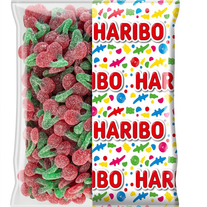 123bonbon – Großhandel Weingummi – HARIBO Cherry Pik - 2-kg-Beutel