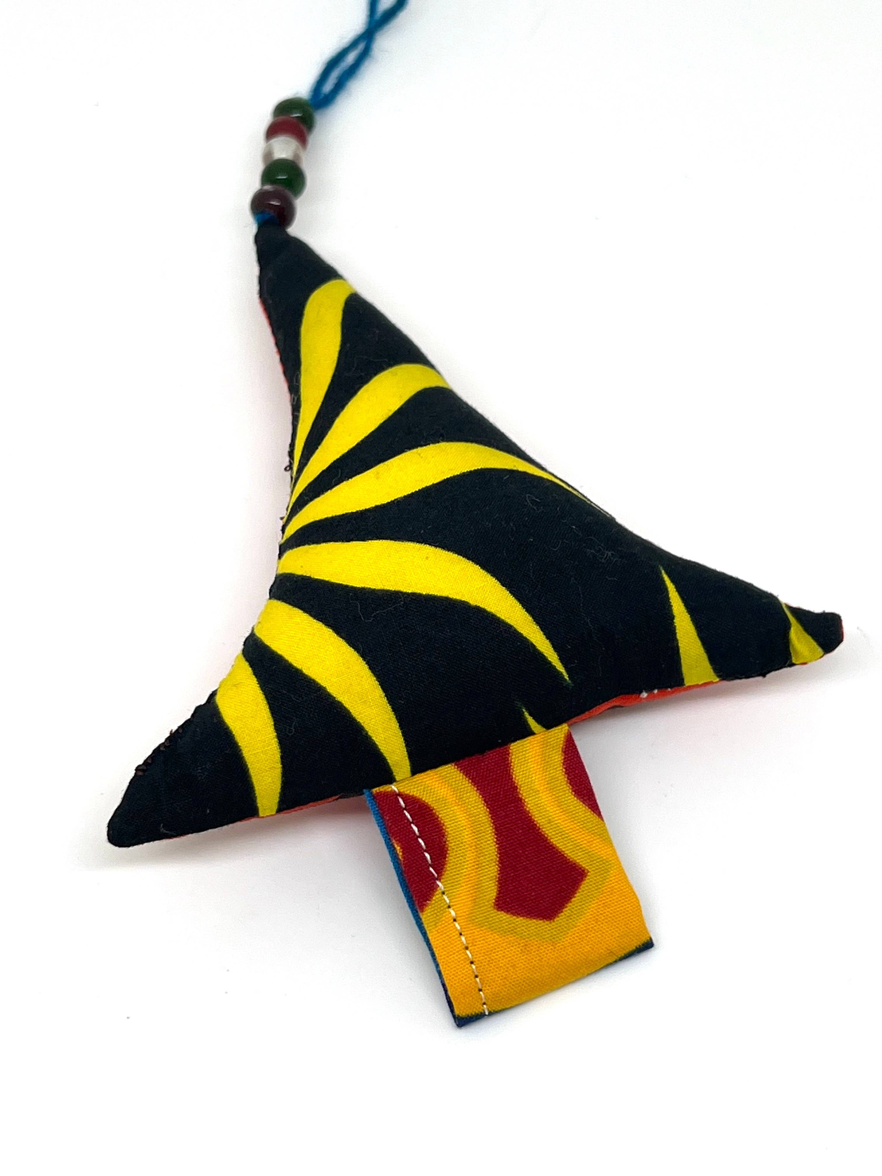 World Peaces - Wholesale Ornament - African wax print ornament3