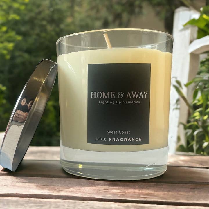 West Coast | Bougie parfumée à la cire de soja pour la vente par Home & Away