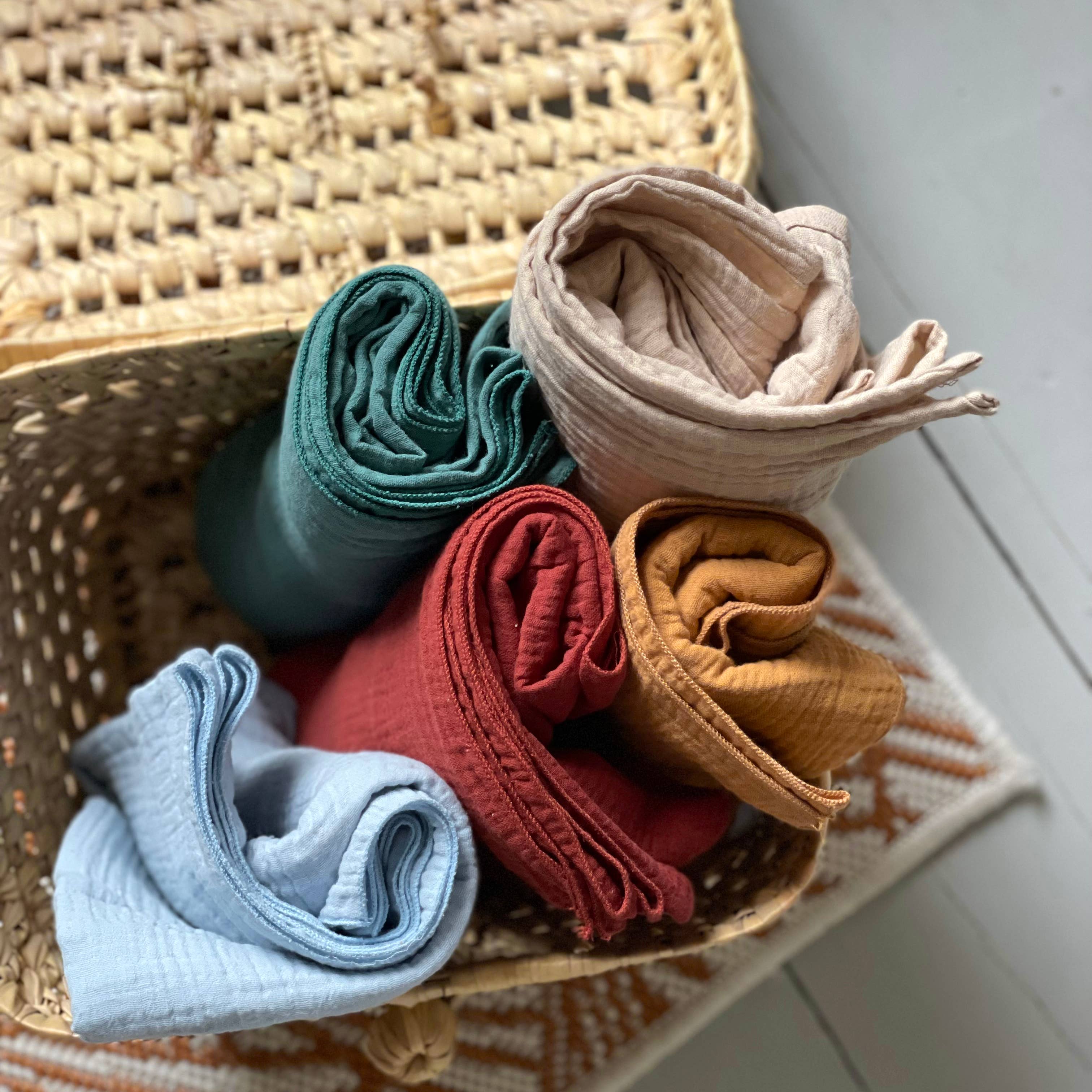 Carotte & Cie – Großhandel Bettdecke – Kind & Baby – Einfarbiger Maxi-Wickel aus Kamel5