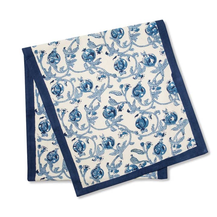 Couleur Nature - Wholesale Table Runner - Granada Blue Table Runners1