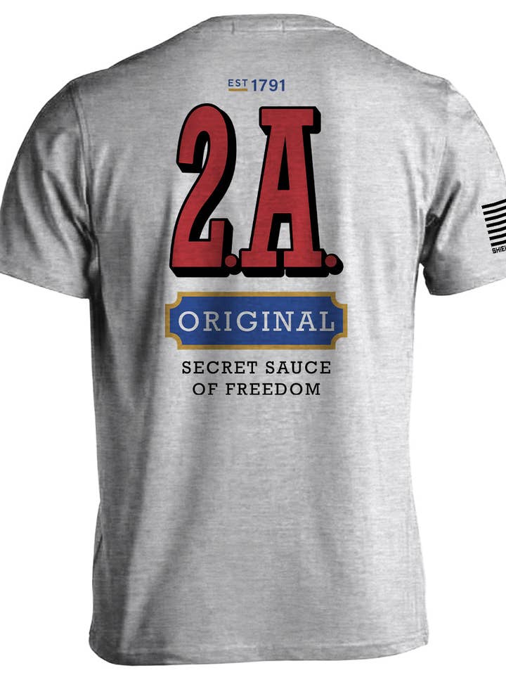 2.A. Sauce Secrète de la Liberté pour la vente par Shield Republic