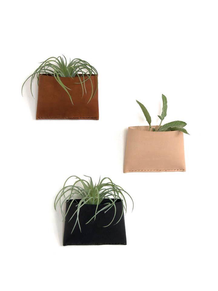 Bolso de Parede em Pele Curto: Organizador para Casa e Escritório por atacado de Dichotomie Studio