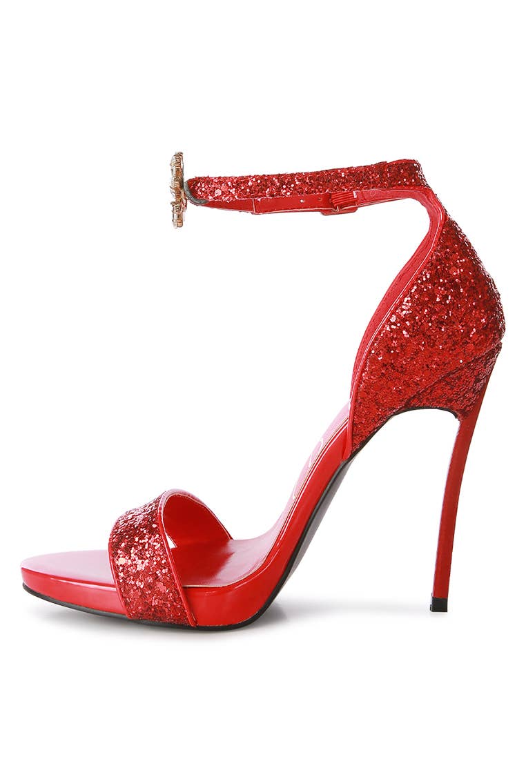 Rag Company - Wholesale High Heels - Women's - Straight Fire High Heel Glitter Stilettos2