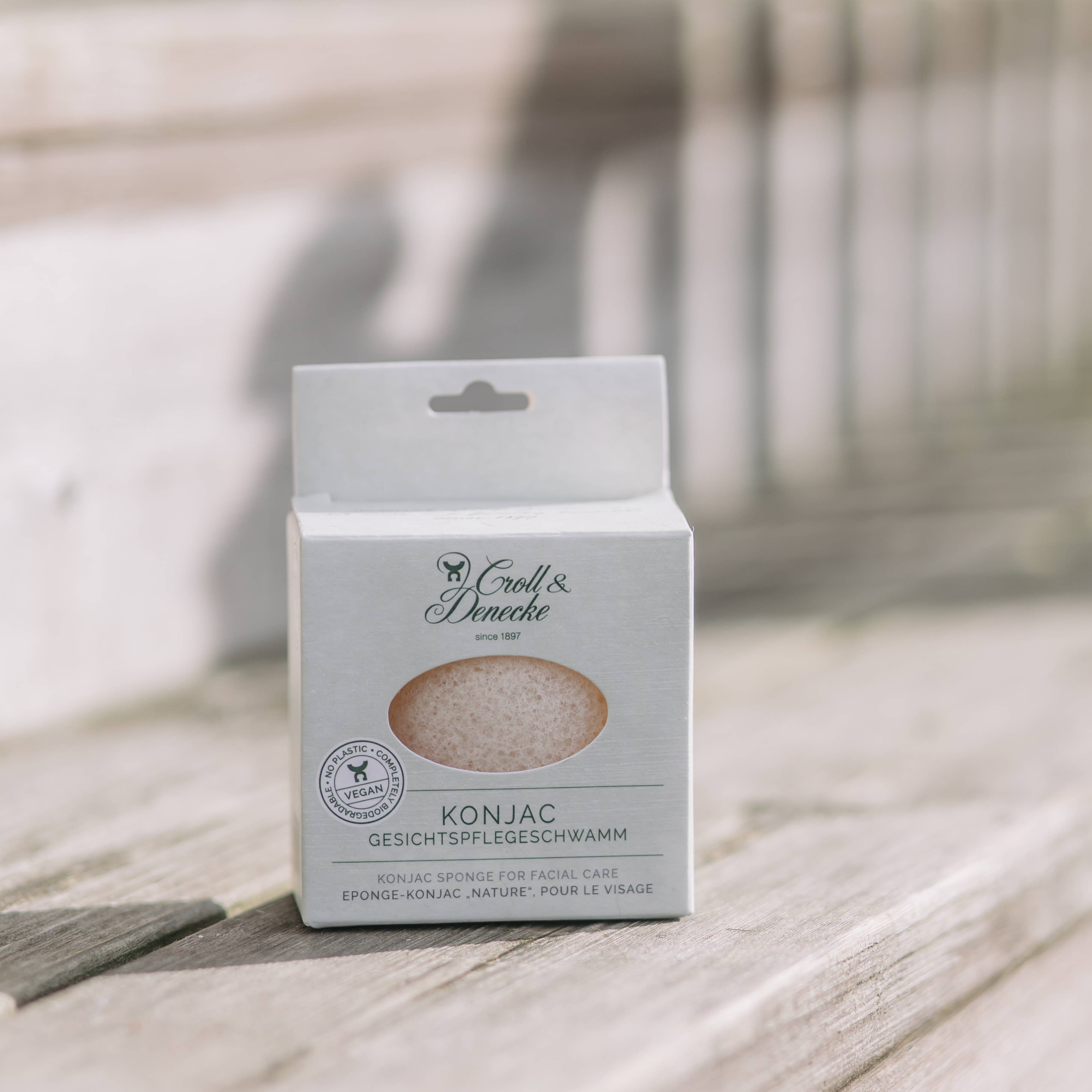 Croll & Denecke – wholesale Facial cleanser – Konjac facial sponge, sensitive skin, vegan, facial spa2
