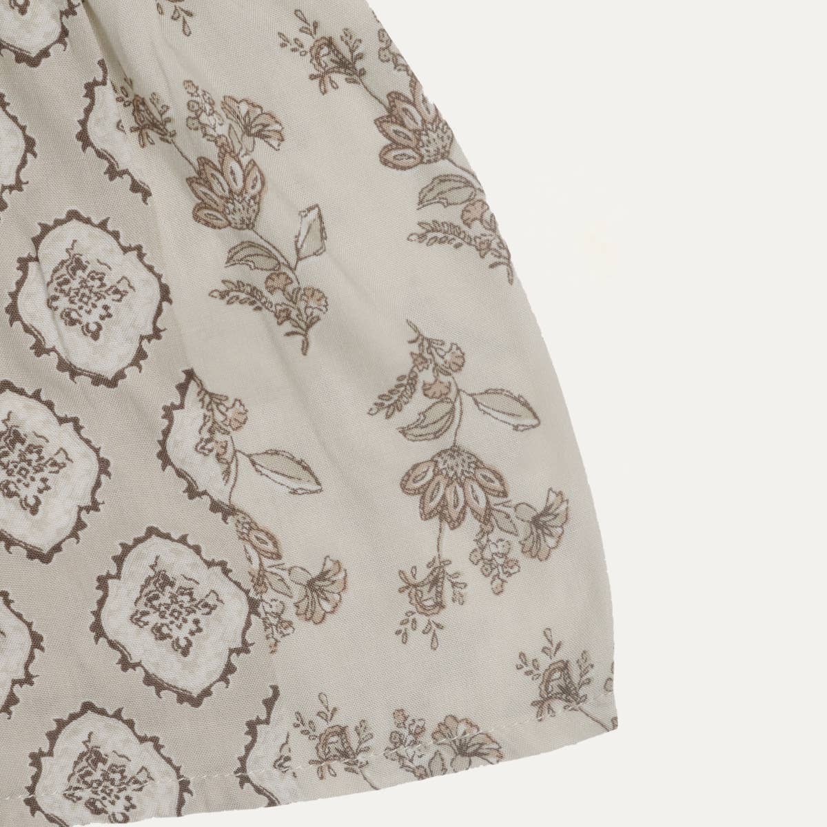 Go On Holiday Bohemian Floral Print Tie-Waist Mini Shorts for wholesale on Faire3