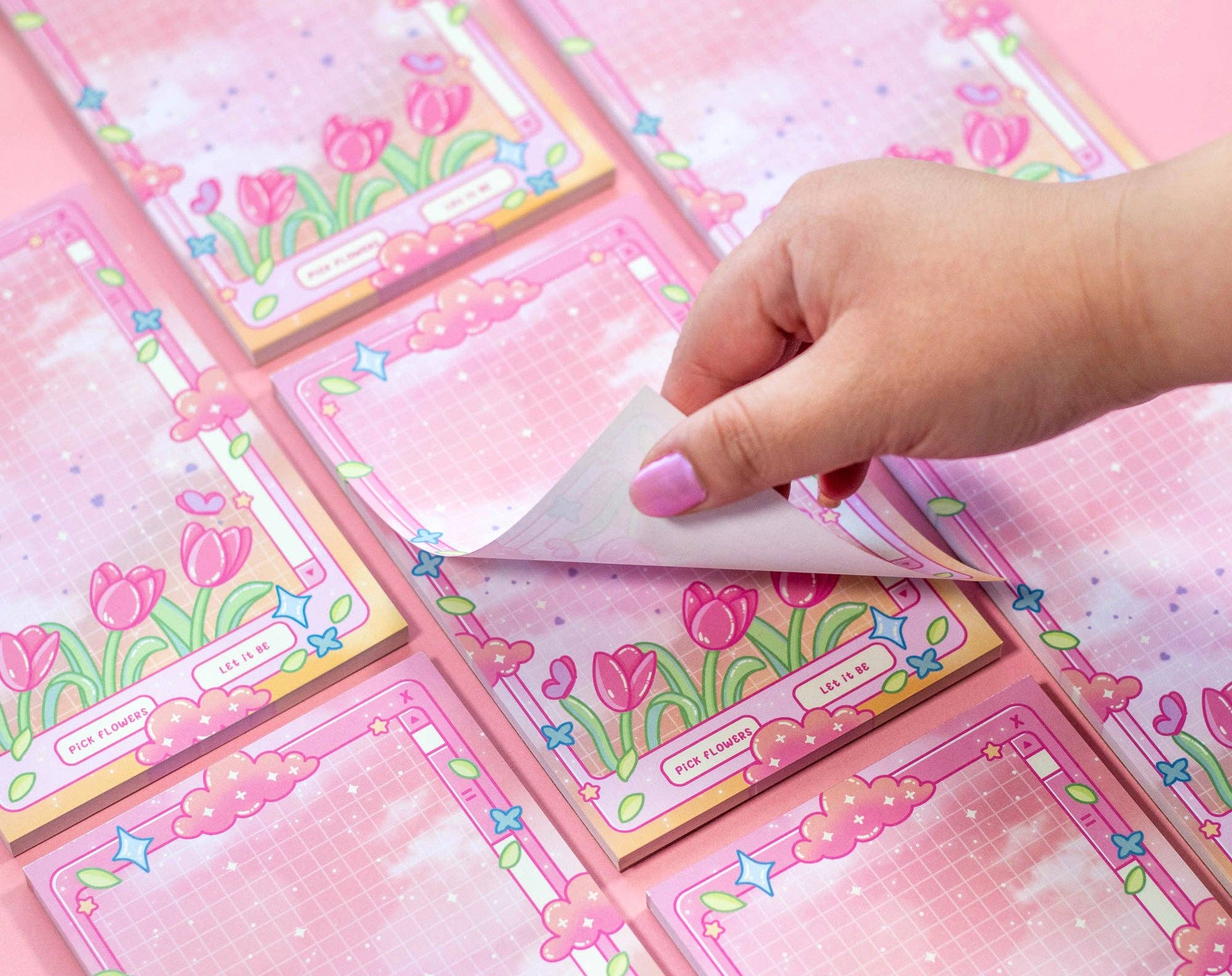 Unicorn Eclipse - Wholesale Notepad - Tulip Dreams Notepad1