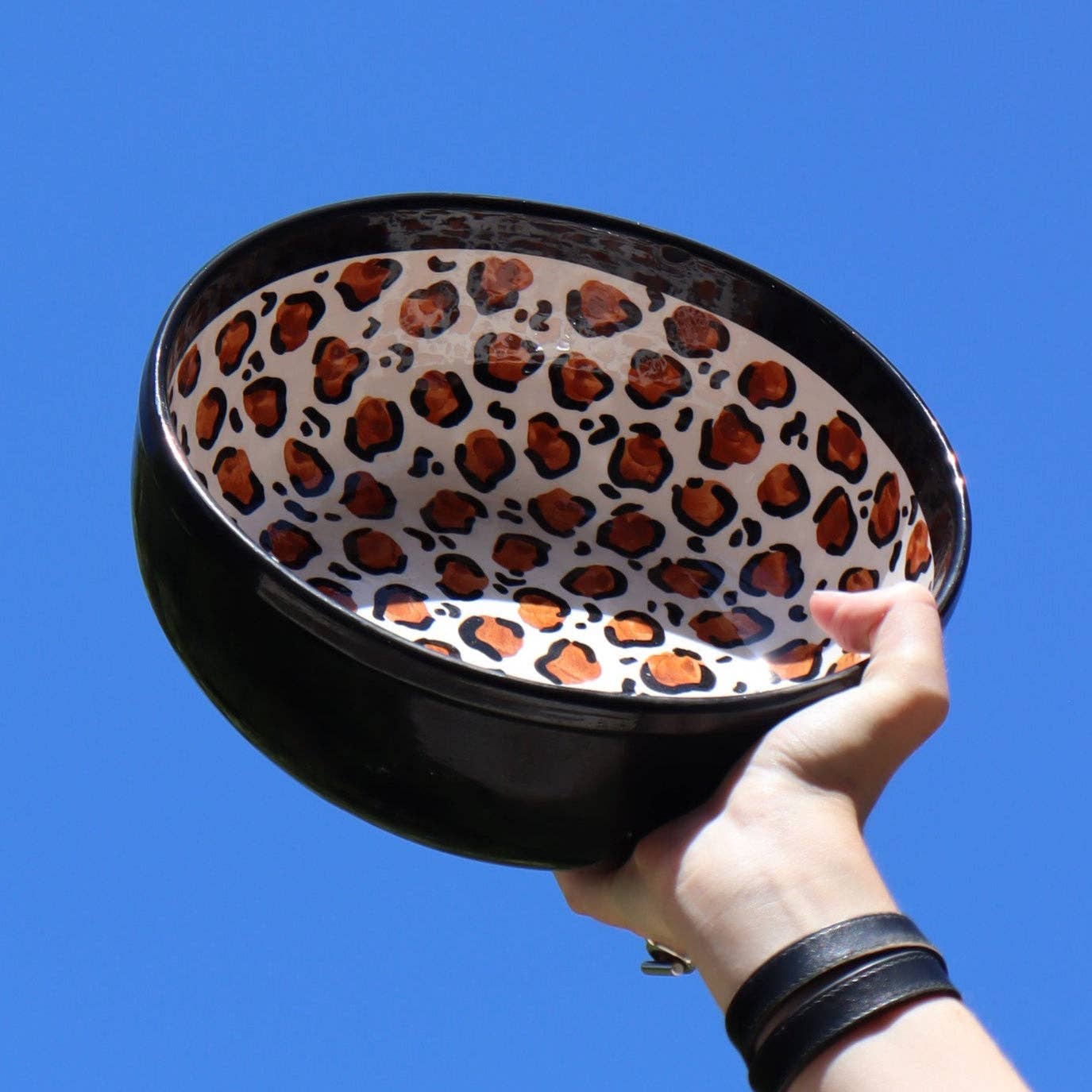 Maison MarmOl - Wholesale Salad Plate - Fiera Salad Bowl 22.5 cm – Leopard Patterns