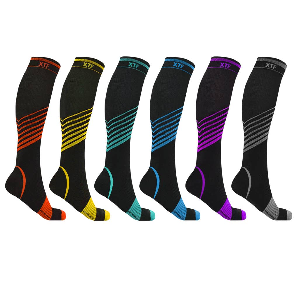 The American Gift Company (TAGCO) - Wholesale Socks - Unisex - 48-PAIRS COMPRESSION SOCKS WITH FREE DISPLAY6