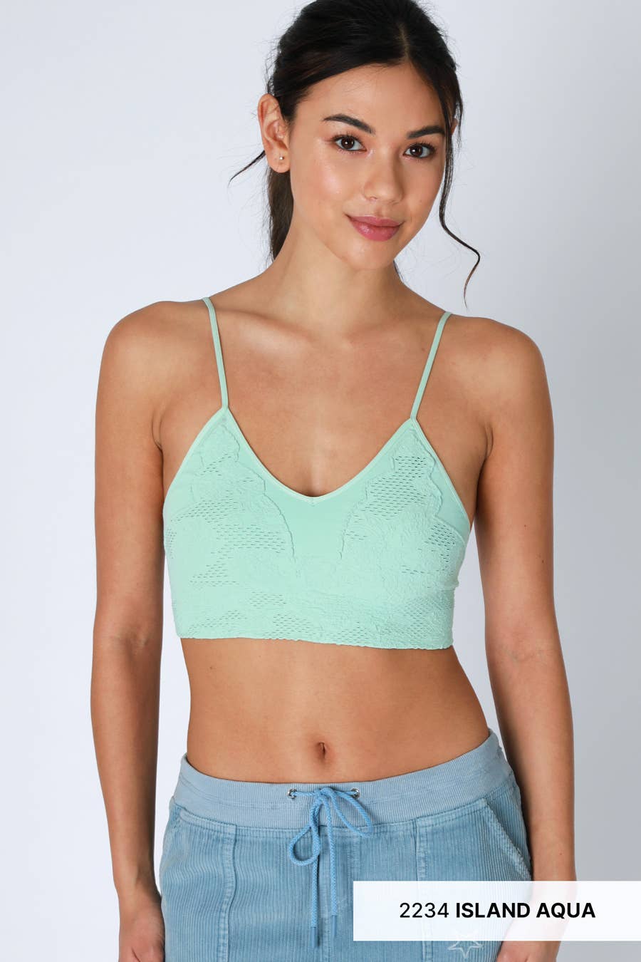 NIKIBIKI - Venta al por mayor Brallete - Mujer - NS7770 - Bralette bordado de encaje14