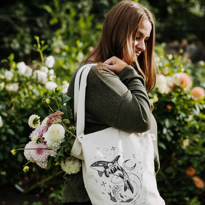 Bolso de mano/Orca/Bolsa de compras/Ocean para venta al por mayor de Your Green Kitchen