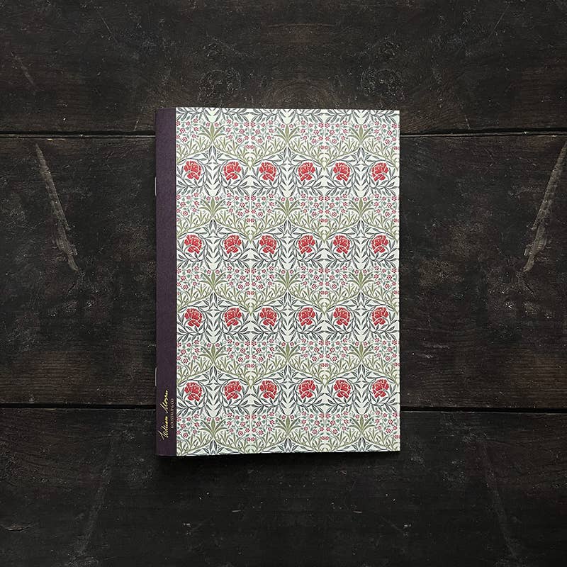 Koustrupco - Wholesale Notebook - Oxford Red pattern WM - Note Booklet - Made in Denmark
