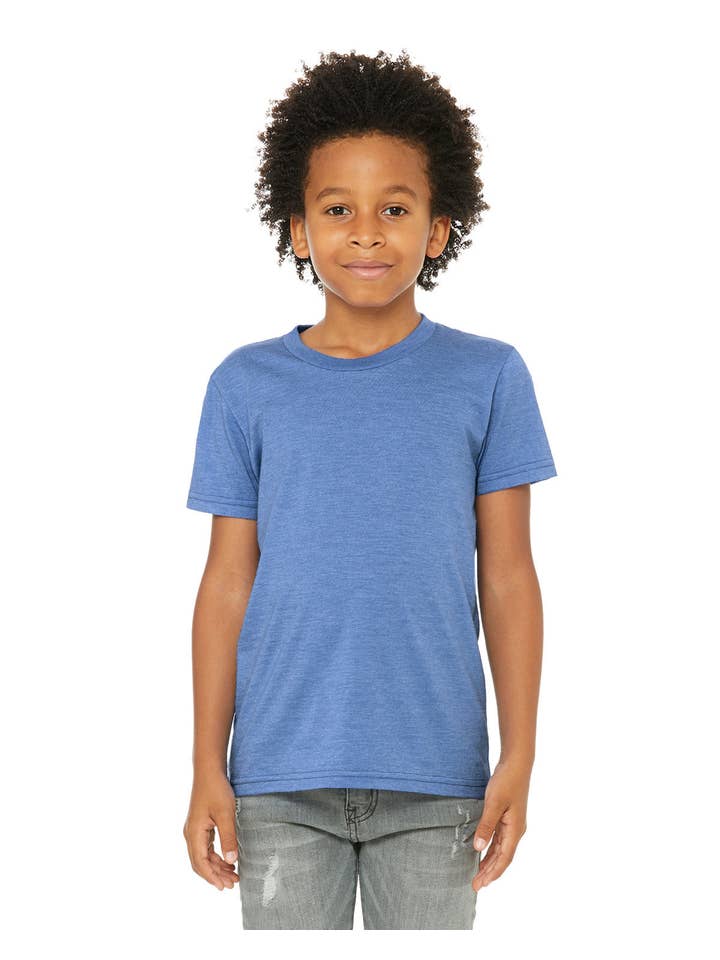 Total Apparel - Wholesale T-Shirt - Kids - Bella + Canvas 3001YCV - Youth CVC Jersey T-Shirt10