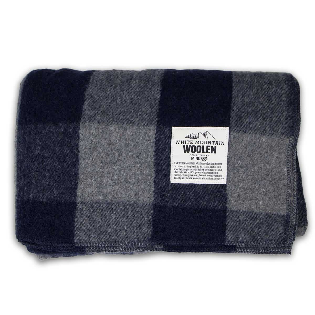 Minus33 Merino Wool - Wholesale Throw Blanket - Wool Throw Blanket - White Mountain Woolen1