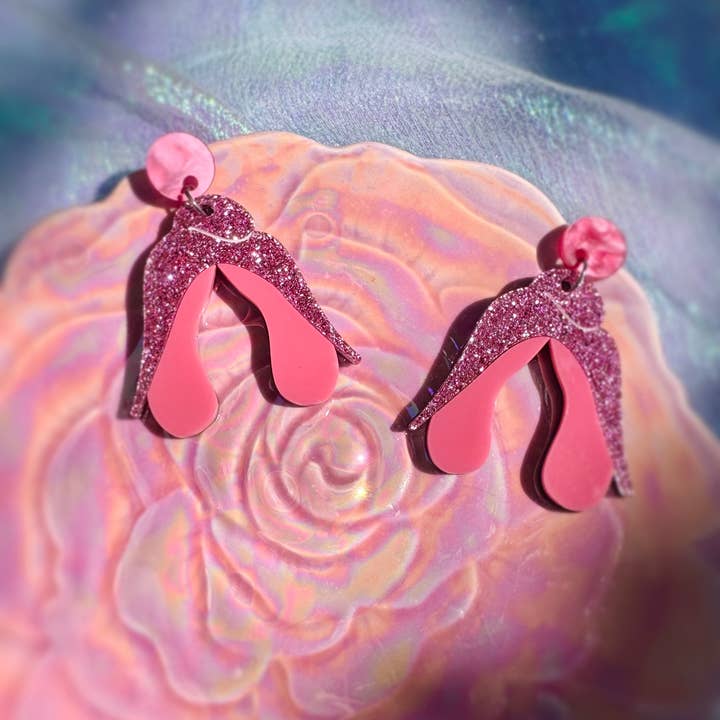 Peach Beast - Wholesale Dangle Earrings - Anatomical Clitoris Earrings1