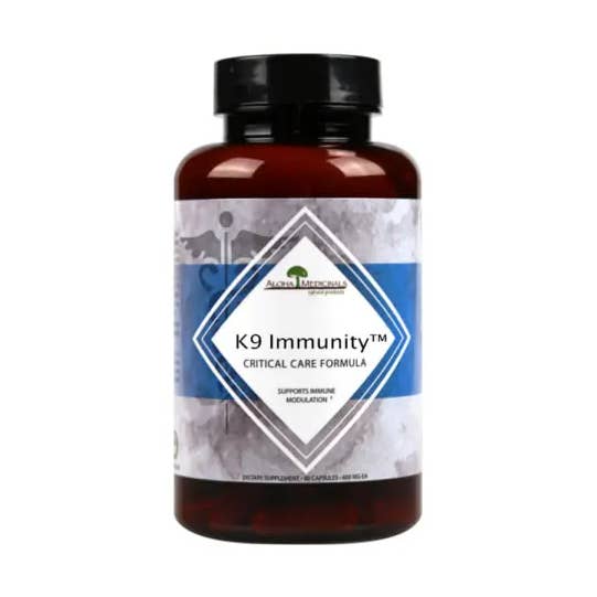 Capsula K9 Immunity da 500 mg per la vendita all'ingrosso da parte di Aloha Medicinals