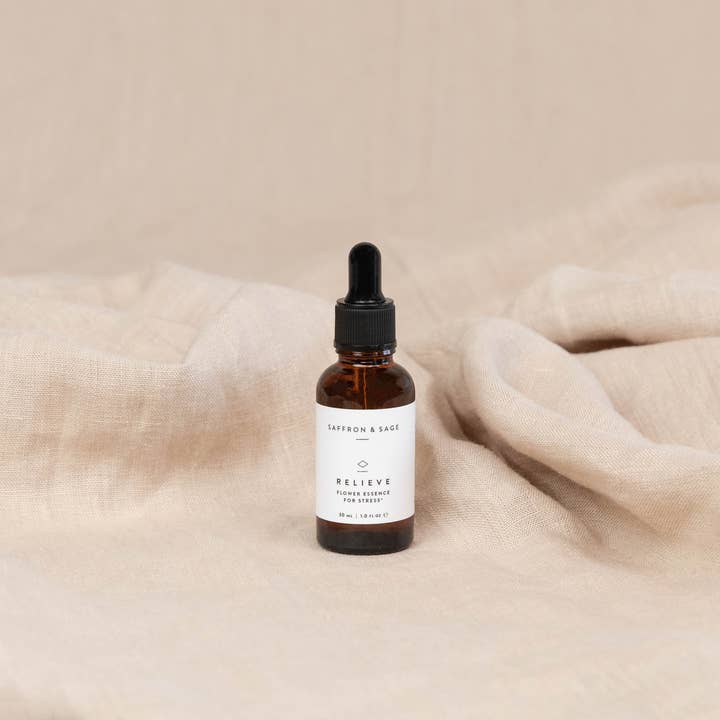 Relieve Flower Essence for wholesale by Saffron & Sage