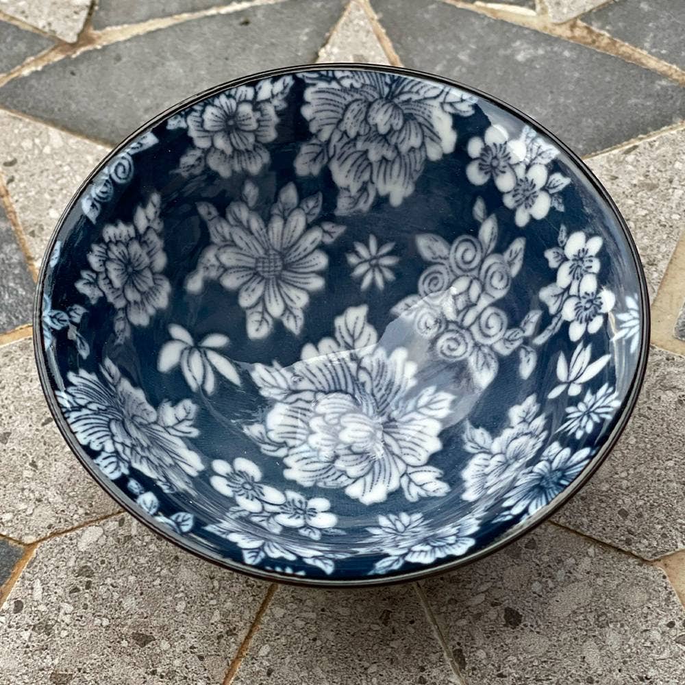 Tea soul - Wholesale Coffee/Tea Cup - Blue Floral Porcelain Cup 50 ml2