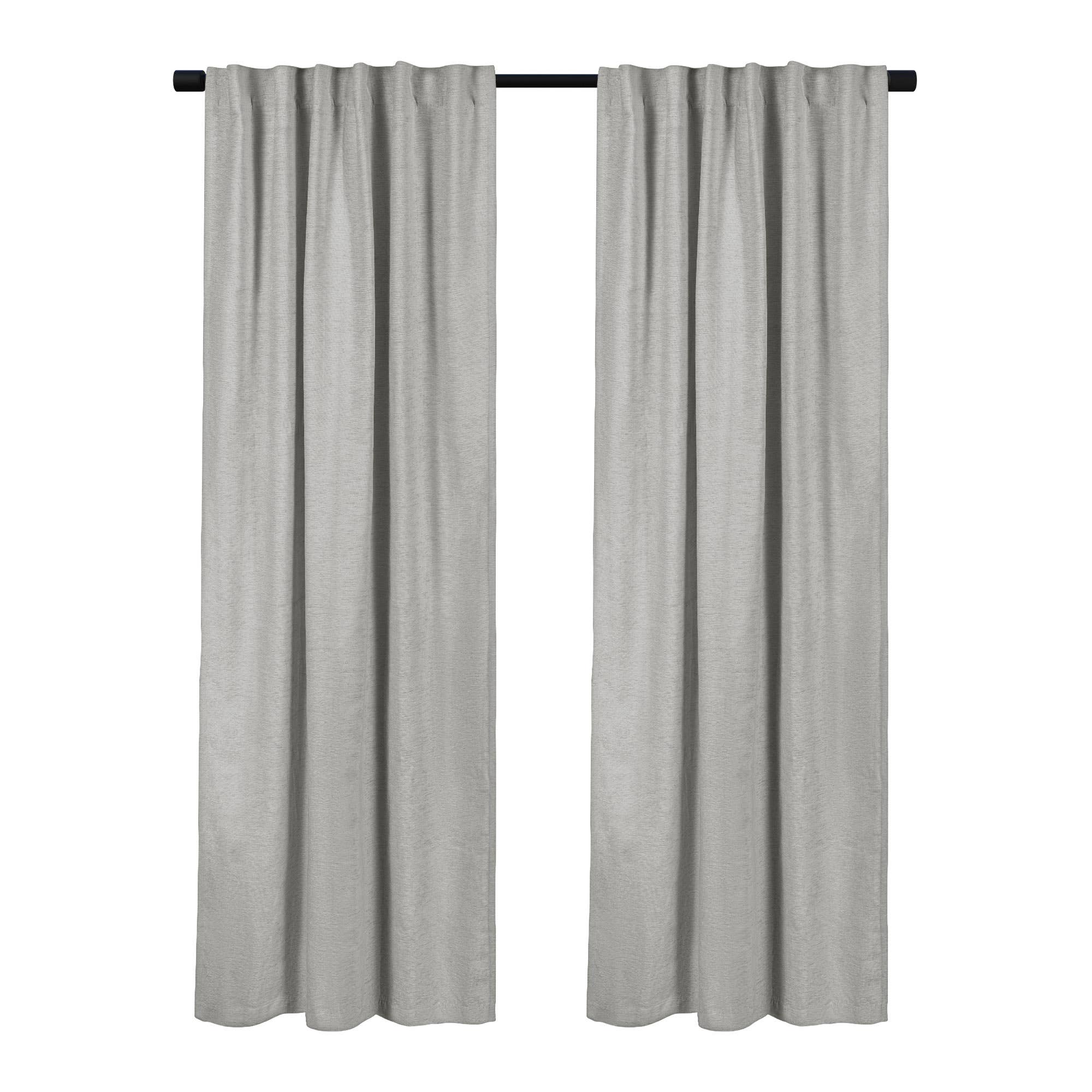 Awesome Home - Wholesale Curtain - Chenille Room Darkening Back Tab Curtain, 1 Panel, 52"x96"48