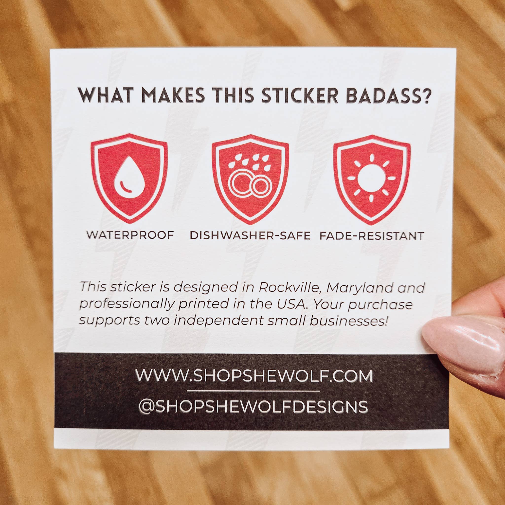 SHEWOLF Designs - Wholesale Sticker - Sticker: Morally Gray is My Favorite Color / Romance Reader6