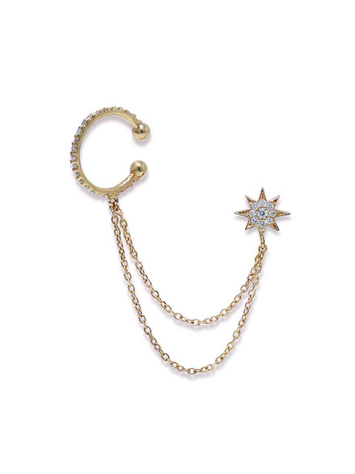 Dúo de Estrella Polar Azteca y Ear Cuff para venta al por mayor de ANZIE