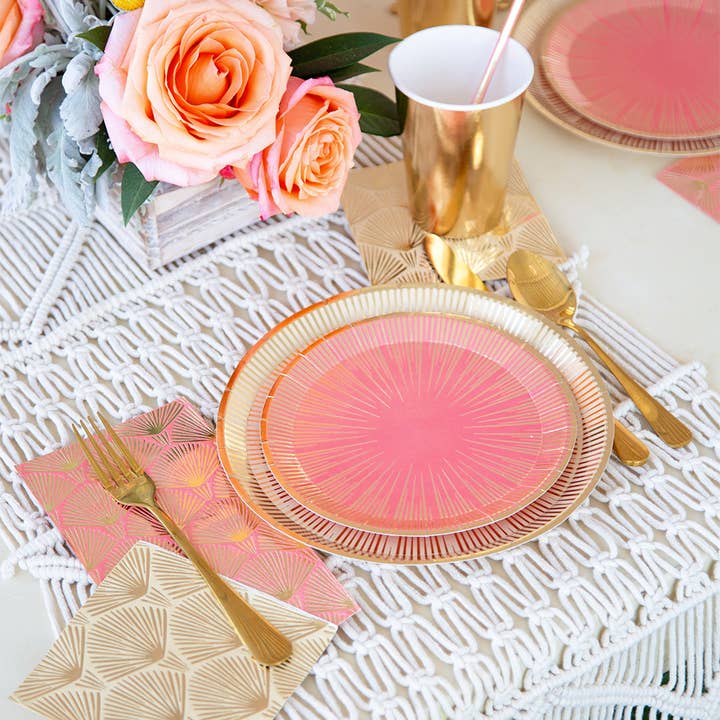 Jollity & Co. + Daydream Society - Wholesale Disposable Napkin - La Boheme Guest Napkins - 16 Pk.1