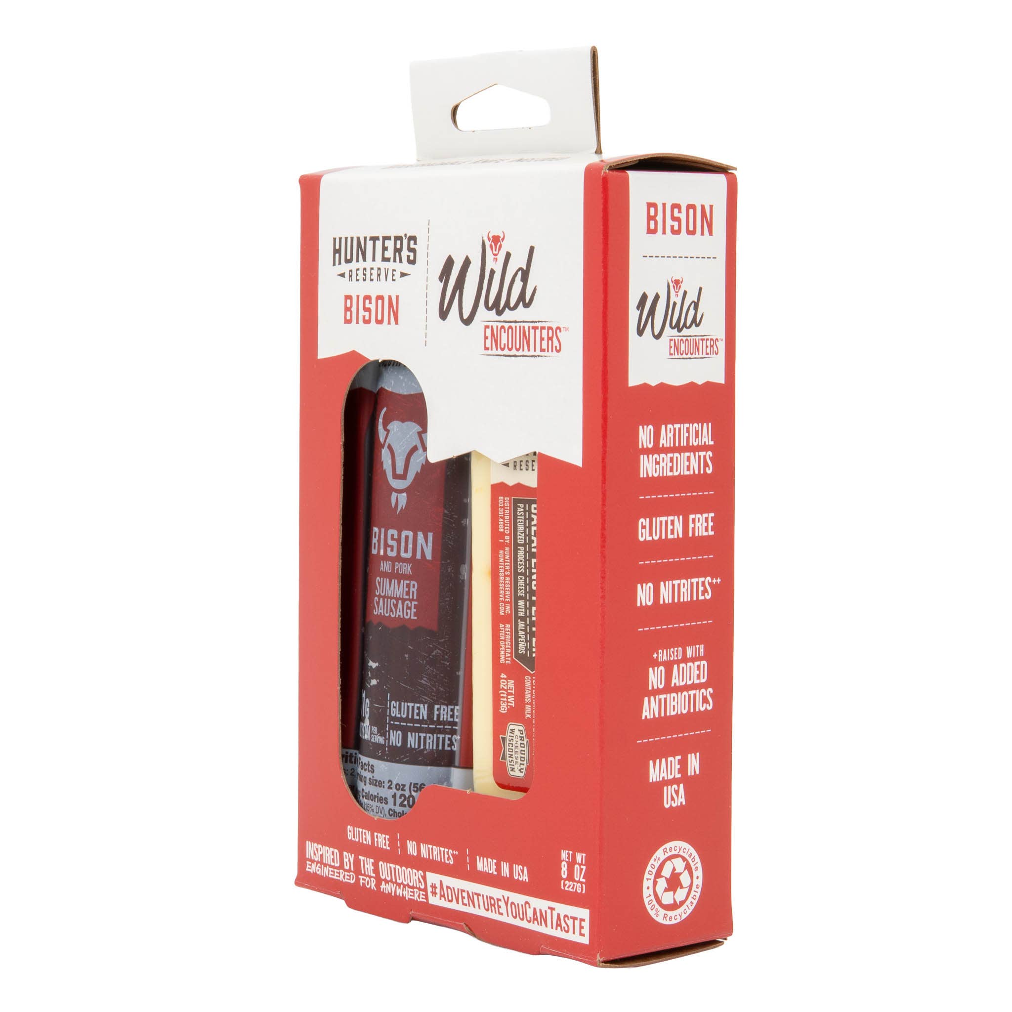 Hunter's Reserve - Wholesale Cheese - Bison & Jalapeno Pepper Cheese Wild Encounters 2