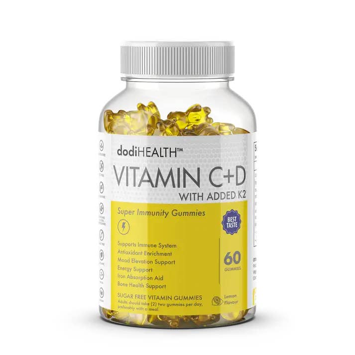 Immunity Gummies with Vitamin C, D3 & K2 - Sugar-Free UK for wholesale by Dodi Health