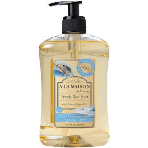 A La Maison - Wholesale Hand Soap/Wash - A La Maison Fresh Sea Salt Liquid Soap 16.9 fl oz0