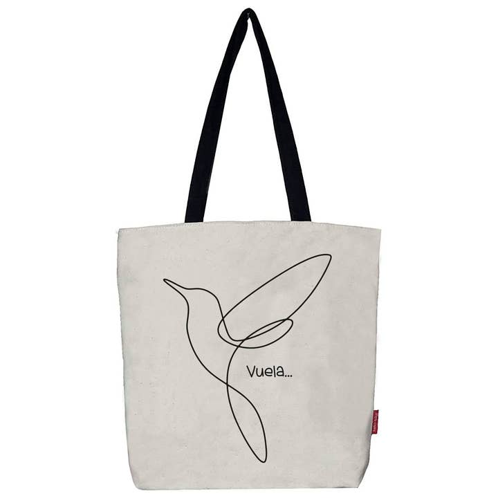 hello-bags – wholesale Bärkasse - Dam – TOTE VÄSKA (TYGPÅSE) ”FLYGA”
