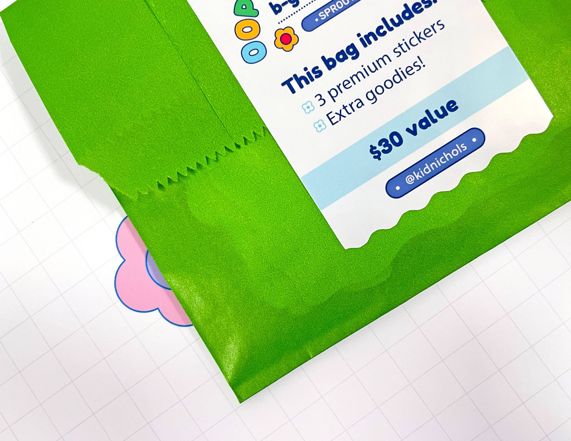 Kidnichols - Wholesale Sticker - Oopsy Daisy B-Grade Mystery Bag | Blind bag | Kawaii art1