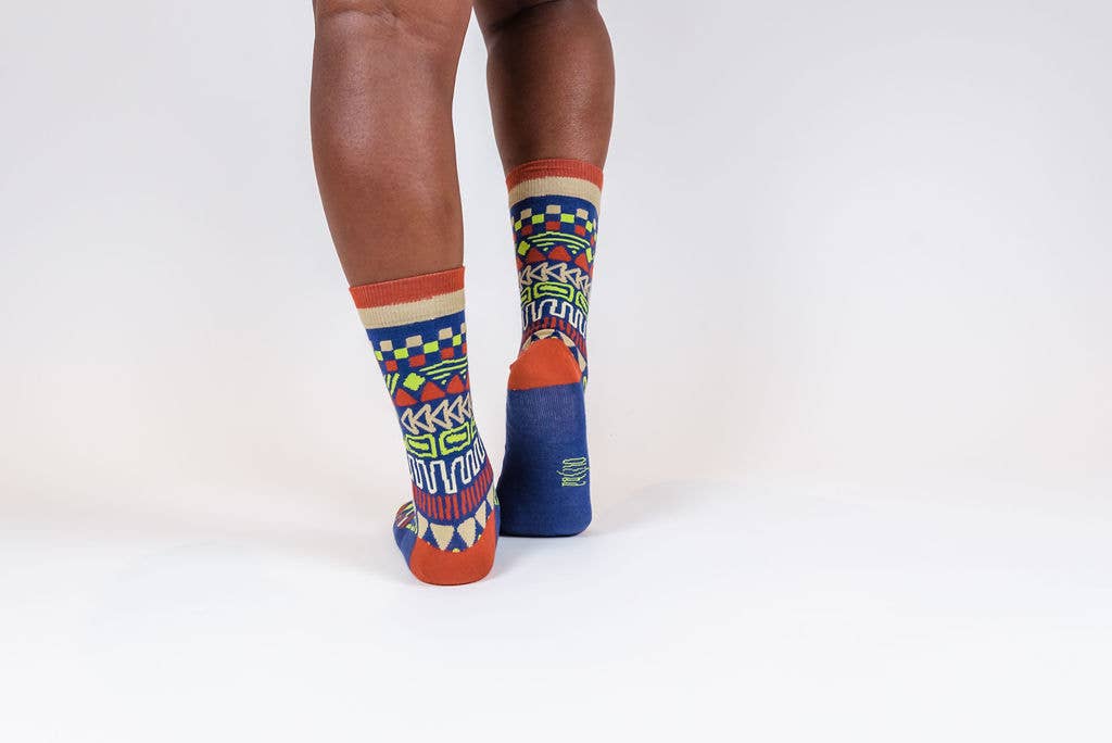 Olisha socks - Wholesale Socks - Unisex - Sema Sodalite blue - Organic Cotton Socks5