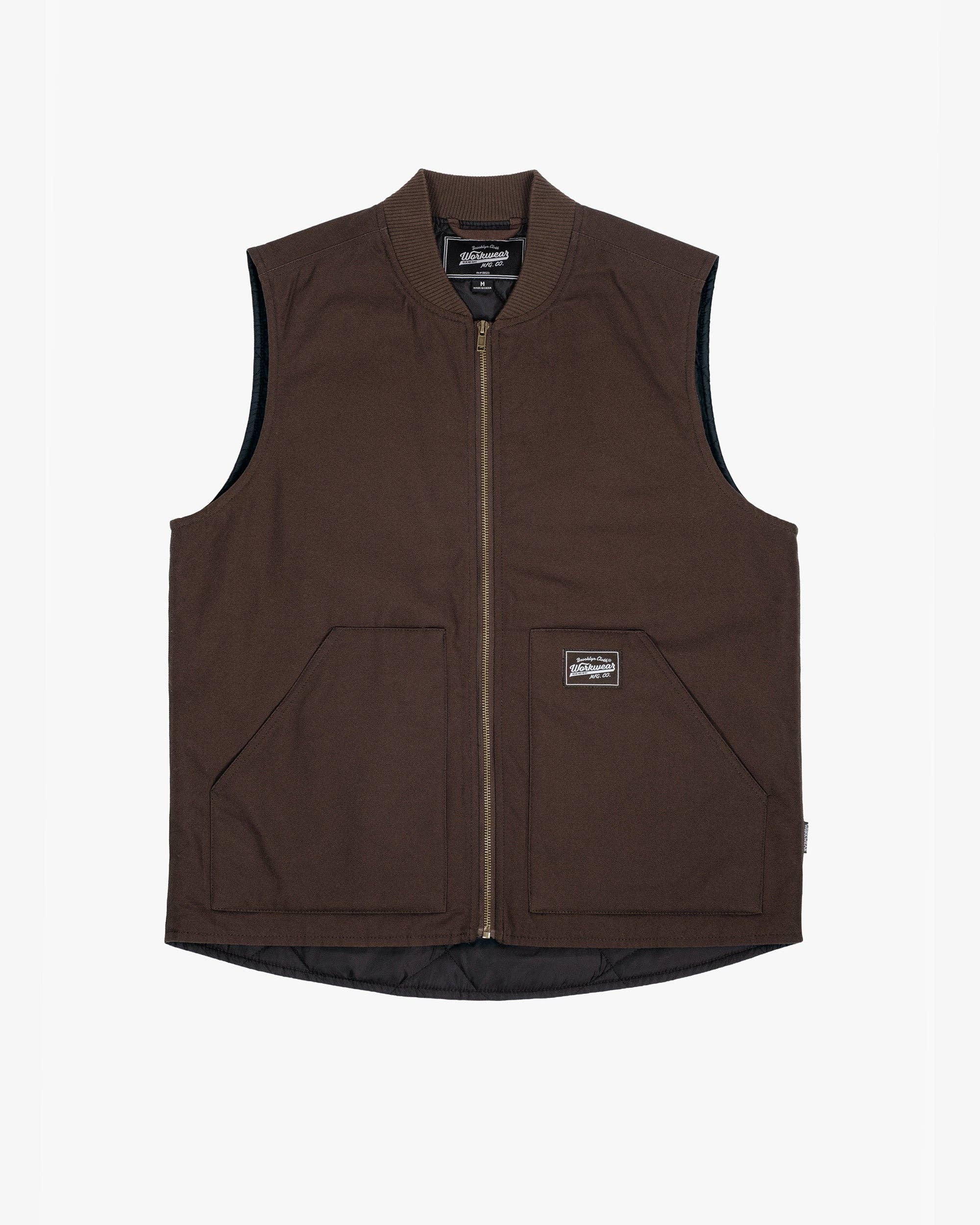 Brooklyn Cloth - Wholesale Outerwear Vest - Men's - Canvas Workwear Vest10