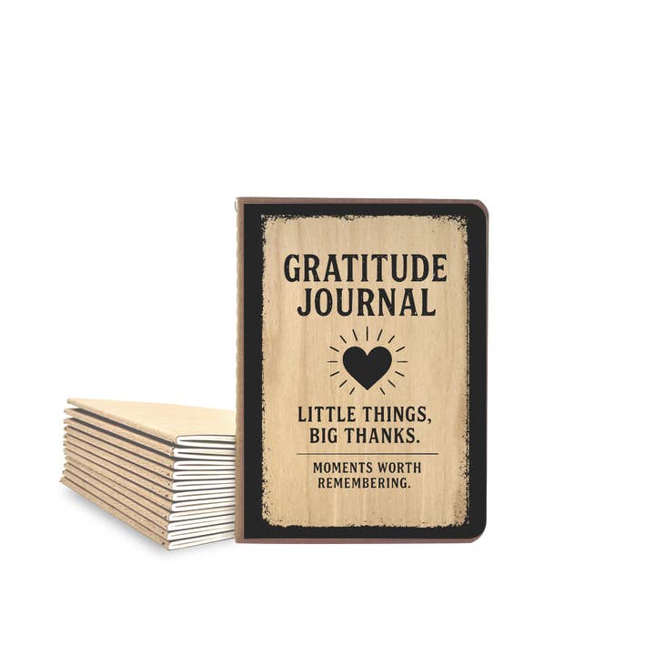 Dankbaarheidsdagboek - Houten Omslag voor wholesale door Zootility
