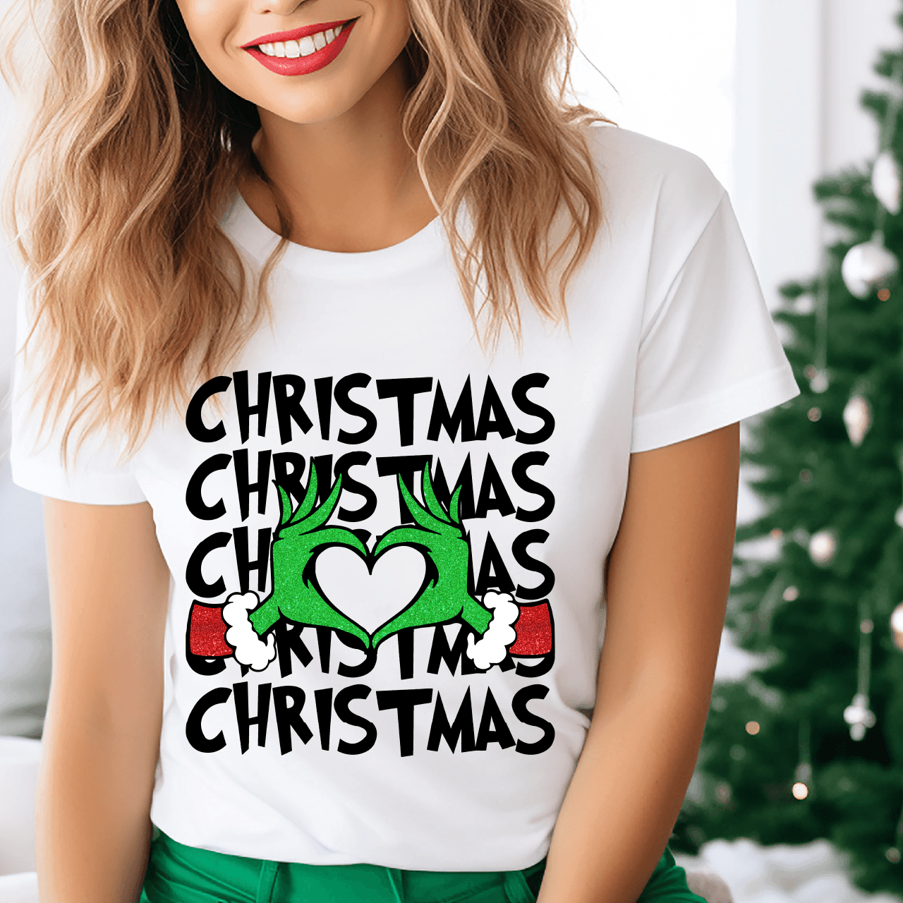 Nashville Design House - Wholesale Sublimation Transfer - Christmas Grinch DTF Transfer0