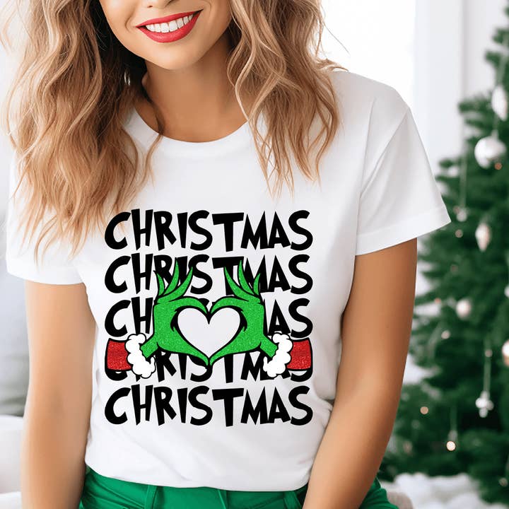 Nashville Design House - Wholesale Sublimation Transfer - Christmas Grinch DTF Transfer