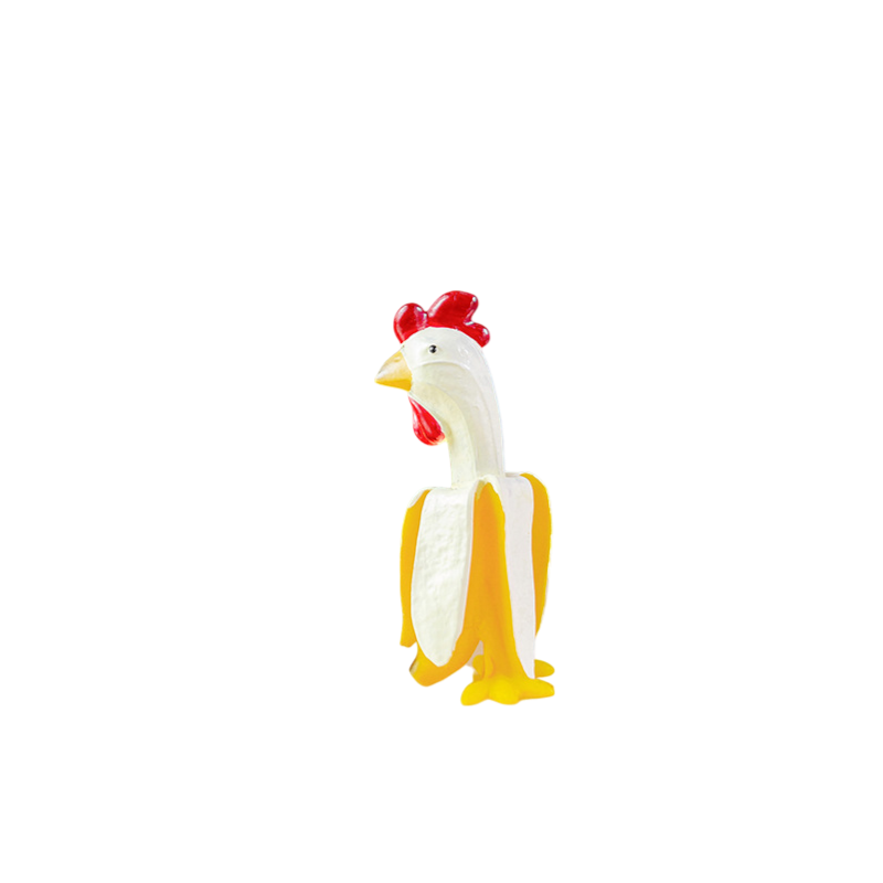 huemabe (All Import Duties Covered) – wholesale Decorative figurine – Creative Banana Duck & Chicken Figurines | Funny Ornaments2