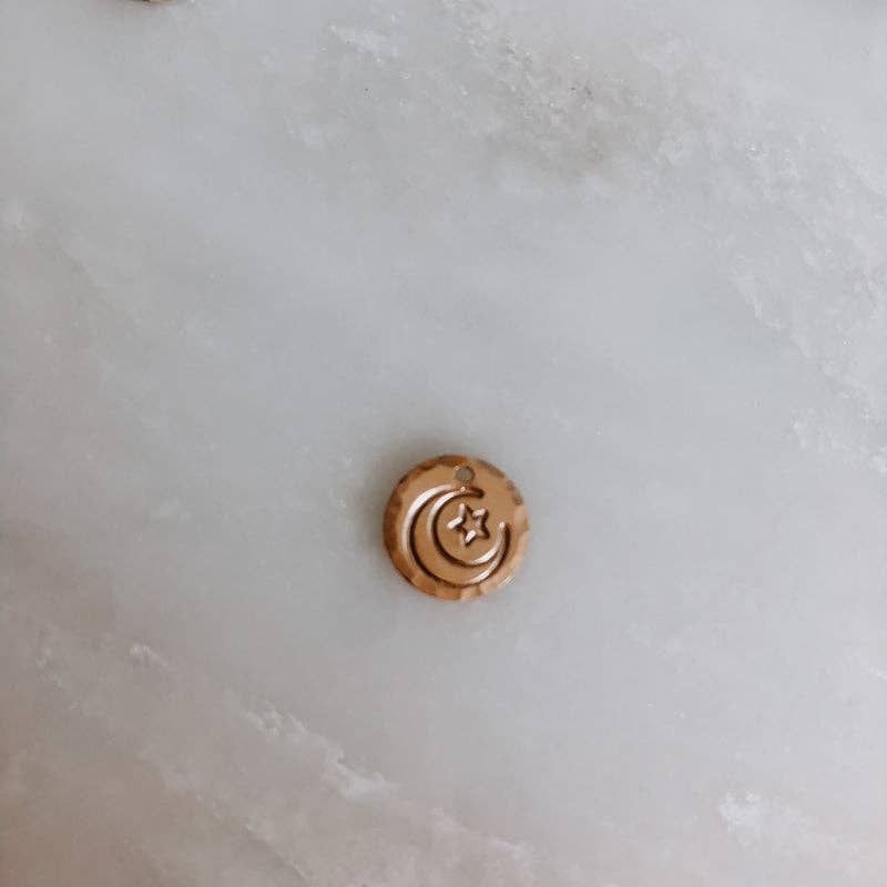 Derive Jewelry - Wholesale Pendant/Charm Necklace - Hand Stamped Mini Coin Necklace2