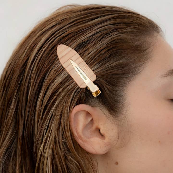 Peignee Paris - Wholesale Hair Clip - Women's - Hair Clips - Pink Tutu (Pair)2