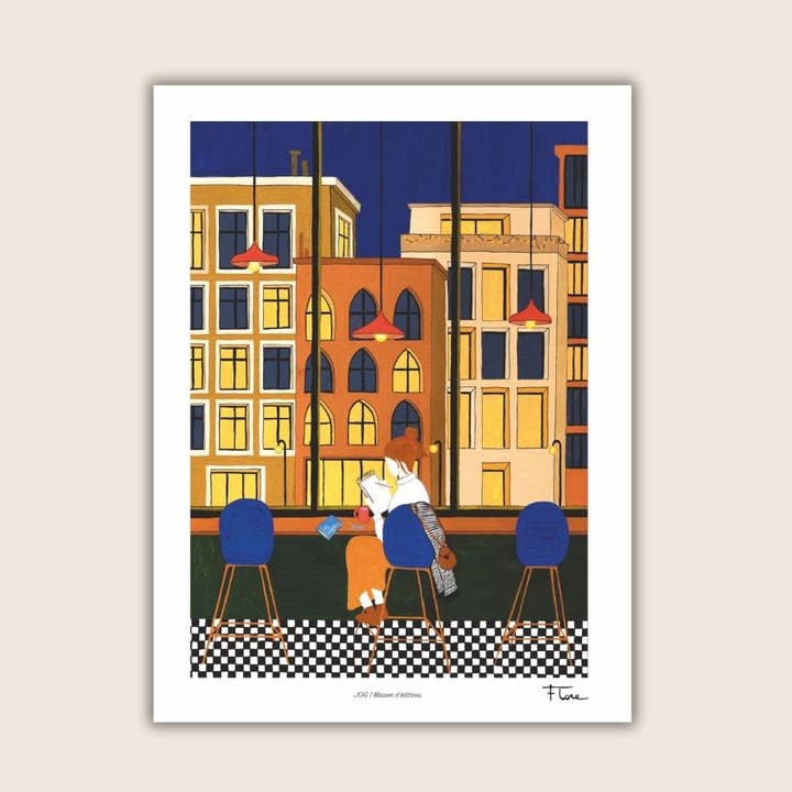 Poster - The Inspired Night - Flora for wholesale by JOG | Maison d’éditions