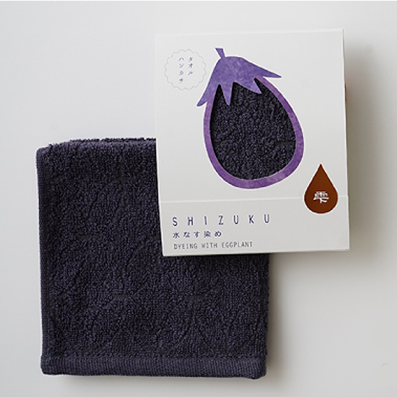 FUKUROYA TOWEL – wholesale Hand towel – SHIZUKU Vegetable Dyed Towel Handkerchief  – Made in Japan0